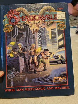 Shadowrun Second Edition Rare     FREE SHIPPING 