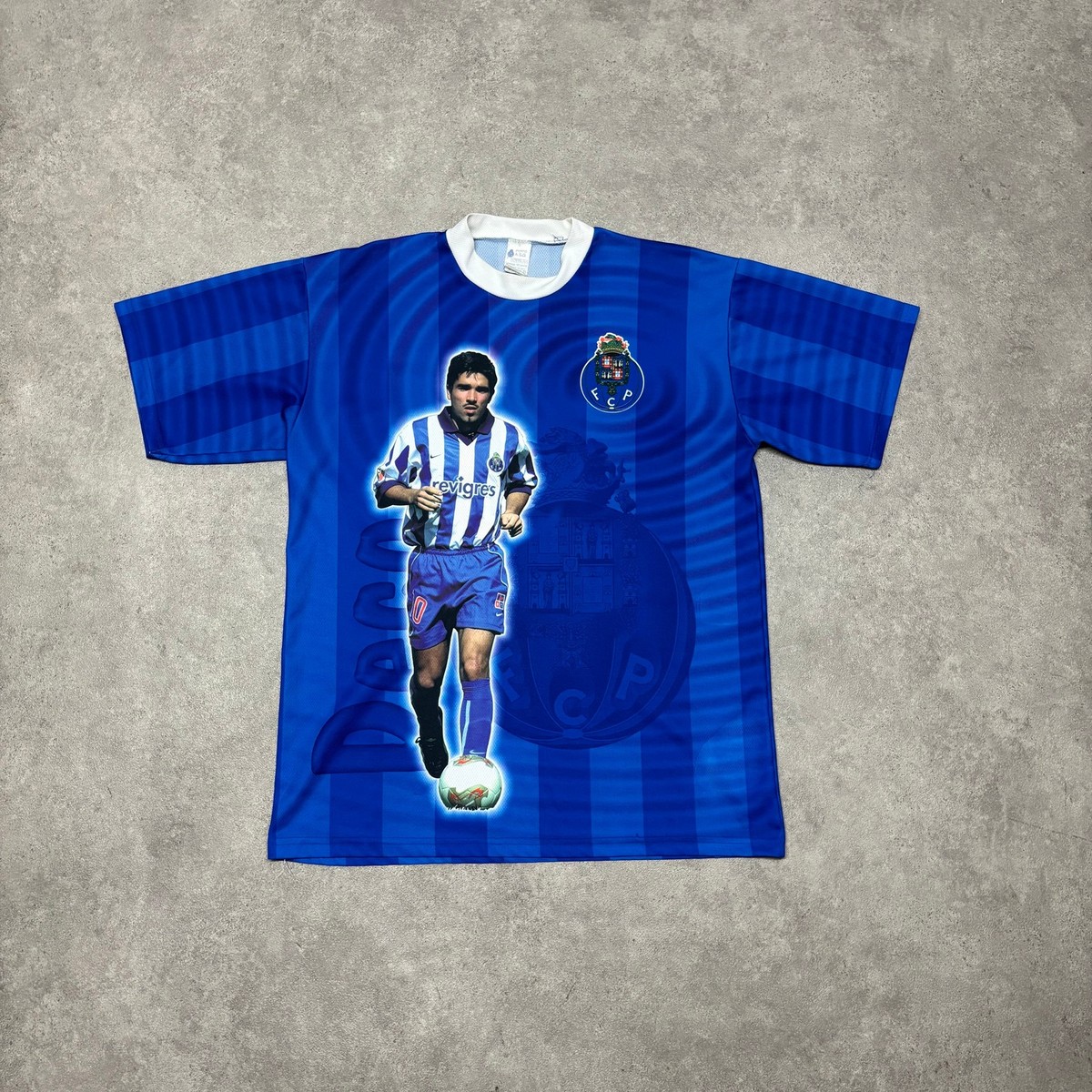 Vintage Porto Deco Graphic Football Shirt (XL) UK