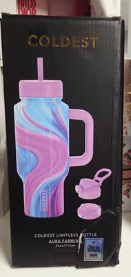Coldest  24 oz Aura Farming Water Bottle Stainless Steel BNIB