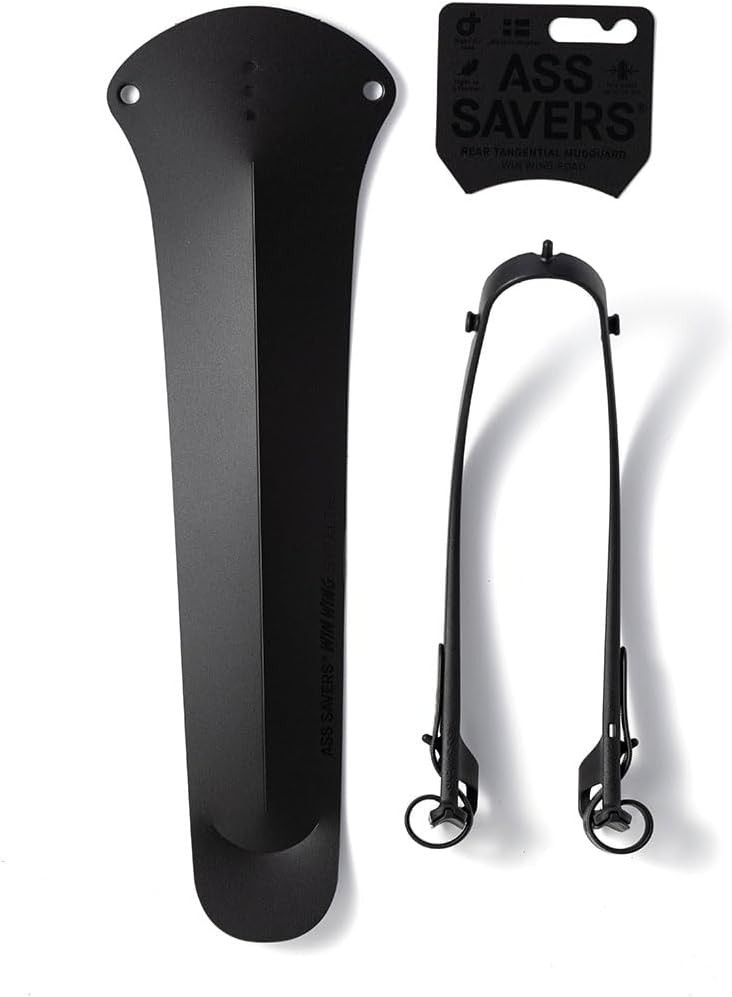 Ass Savers Win Wing 2 Road Rear Mudguard w/ Black Wishbone -