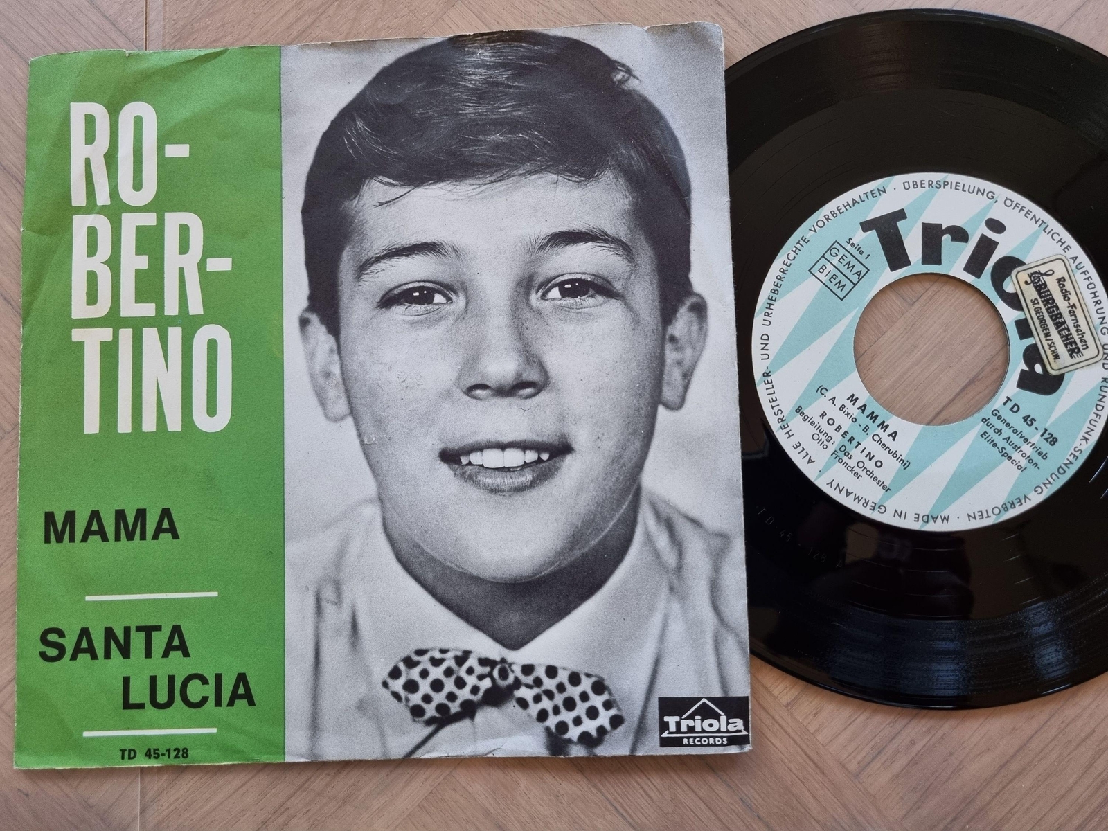 7"" Single Robertino - Mama Vinyl Germany