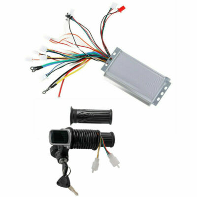 Contrôleur Moteur Brushless 48V 1800W Avec Accélérateur - Pour Trottinette, Ebike, ATV - Neuf