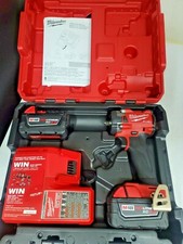 New Milwaukee M18 FUEL 3/8" Stubby Impact Wrench Kit w/ 2 5.0 Batteries 2854-22