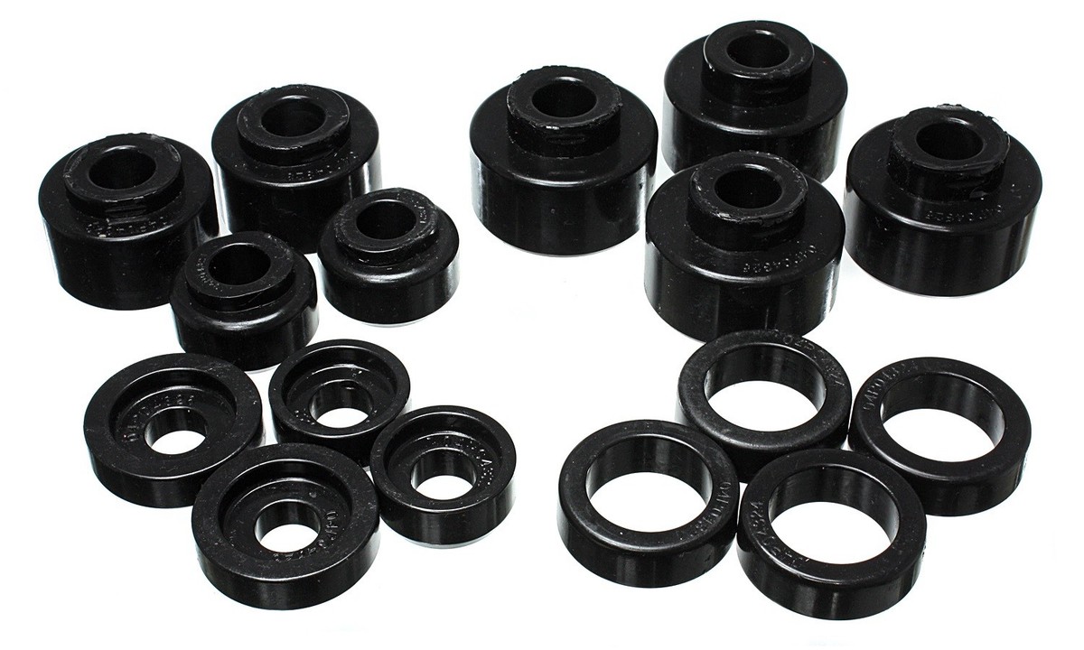 Energy Suspension Body Mount Bushing Set 4.4120G Energy Suspension Body Mount Bushing Set 4.4120G