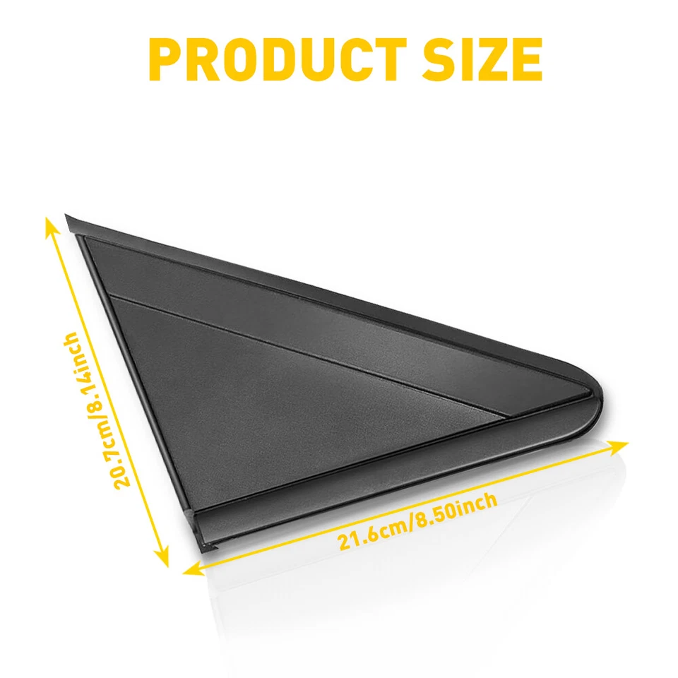 Tampa de moldura para bandeiras de espelho/apara direita Fender para Dodge Grand Caravan 2008-2020 - Imagem 2 de 4