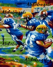 Digital Art Football Game Day Image Picture Photo Wallpaper Limited Edition Art