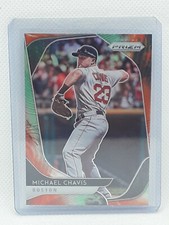 Michael Chavis Panini Prizm Baseball - COSMIC HAZE #91 - Boston Red Sox