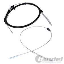 2x HANDBREMSSEILE HINTEN LINKS RECHTS für OPEL CORSA B FESTSTELLBREMSE SEILZUG