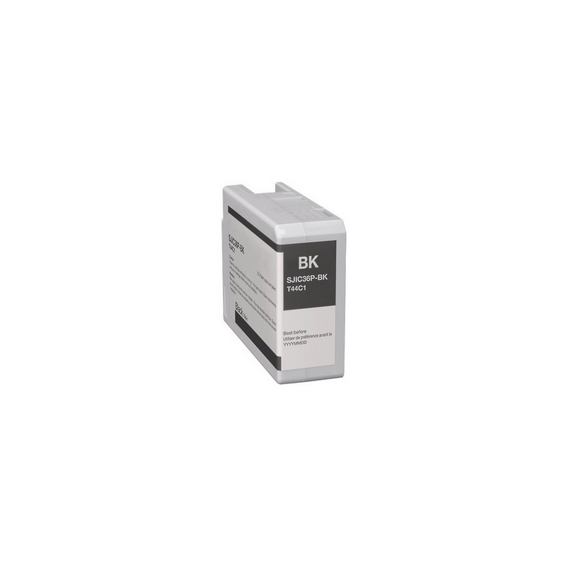 Epson SJIC36BK nera C13T44C140 ink pigment cartuccia originale per Epson ColorWo