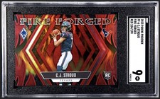 2023 Panini Phoenix - Fire Forged Red #FF-6 C.J. Stroud 104/199 (RC) 🔥🔥🔥