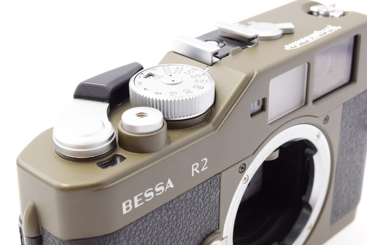 MINT ] Voigtlander BESSA R2 Olive Rangefinder 35mm Film
