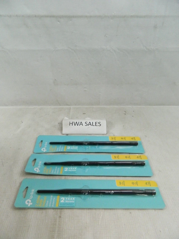 3 antenas omnidireccionales interiores TP-Link TL-ANT2408CL NUEVAS OEM Foto 4 de 4