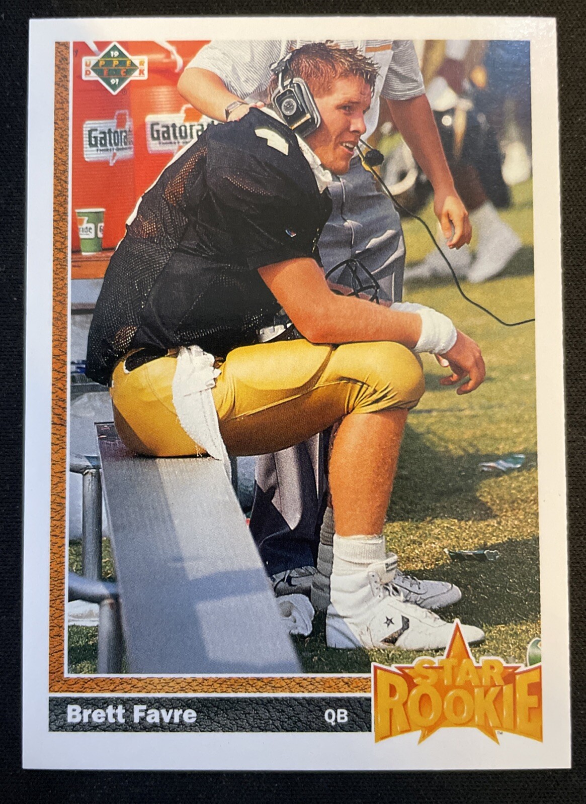 1991 Upper Deck Brett Favre Star Rookie RC #13 Packers HOF