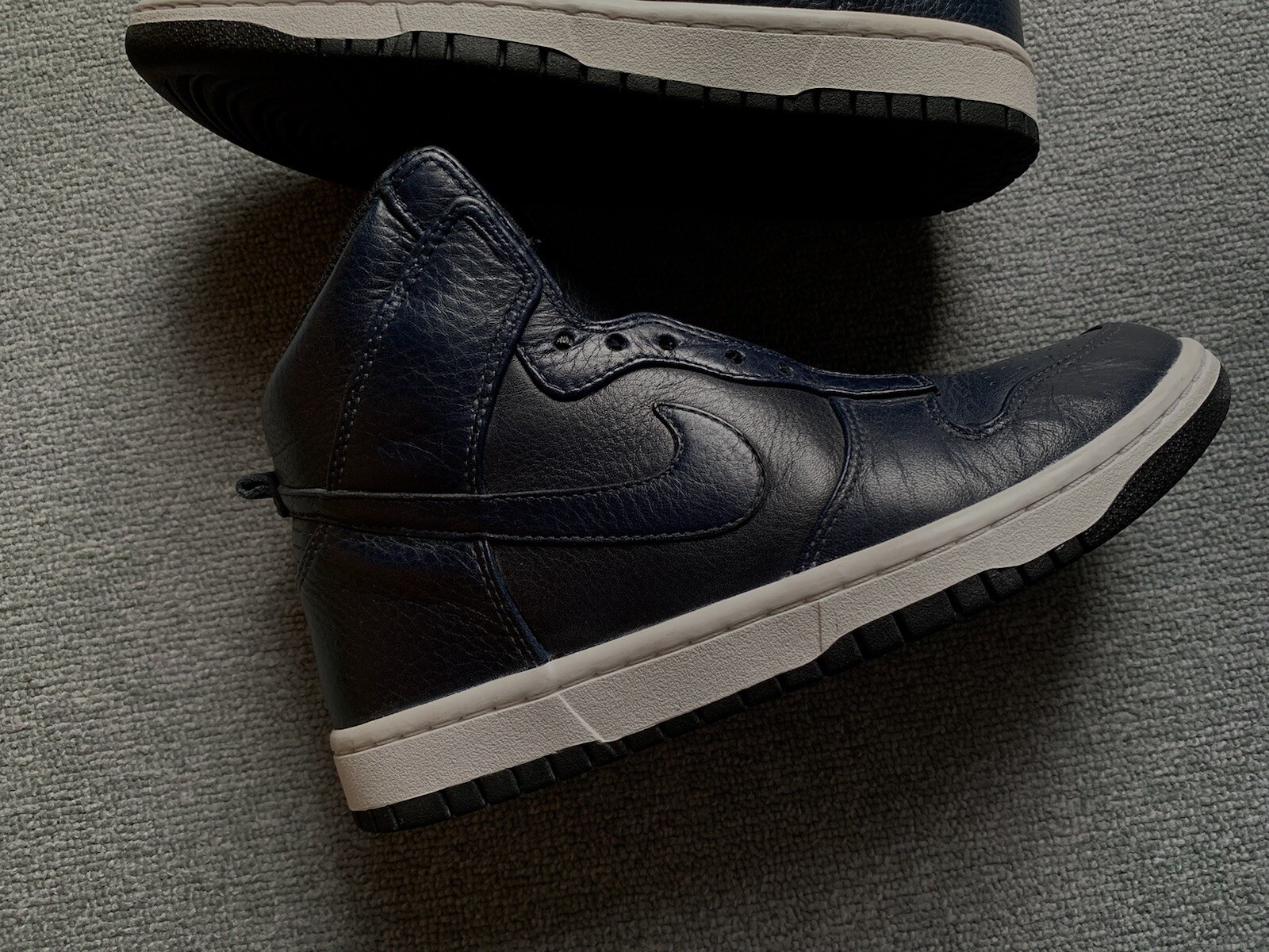 SACAI X NIKE Taglia 38 NikeLab x Sacai Dunk Lux Obsidian SP
