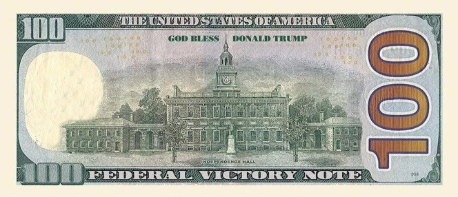 ✅ Pack de 50 billetes de dólar Donald Trump Presidenciales 100 coleccionables novedad ✅ Foto 3 de 4