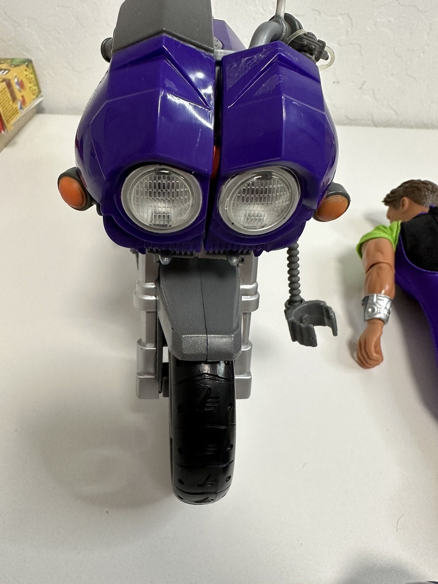 1999 MATTEL MAX STEEL SURF ATTACK & TURBO BOARD ACTION