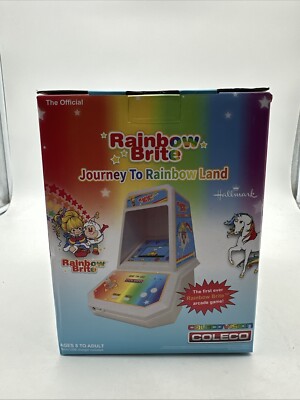 2019 Coleco Vision Table Top Mini Arcade Game Retro Rainbow Brite Limit Edition