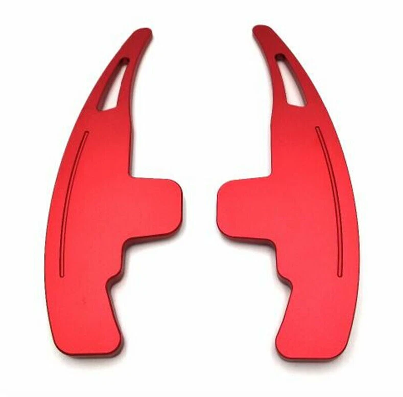 Al alloy Paddle Shifter Extension For Mercedes Benz C63 E63 CLS63 SL63  AMG Red - Image 3 of 4