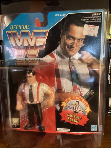 Vintage Wrestling Figure WWF Hasbro 1992 IRS  Irwi...