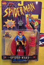 TOY BIZ SPIDER-MAN FROM THE NEW ANIMATED SERIES 1994 DR. STRANGE MYSTICAL MOC 