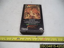 Indiana Jones Raiders of The Lost Ark Paramount Home Video BETA 1376 Year 1981 