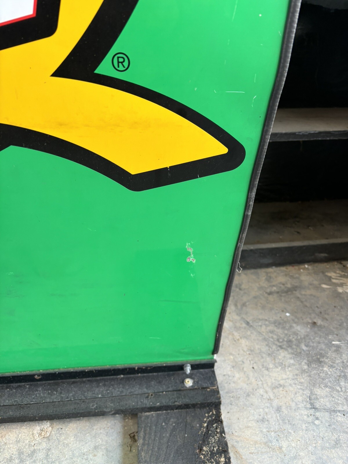 Authentic Quaker State Double Sided Tombstone 