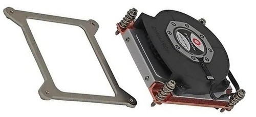 Dynatron Q3 Intel LGA 1851 1700 Socket Copper Heatsink 125W 1U Server CPU Blower - Picture 5 of 11