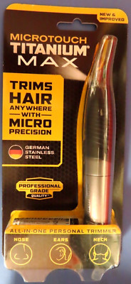 MicroTouch Titanium MAX Lighted Personal Trimmer #MTTTMAX    NEW