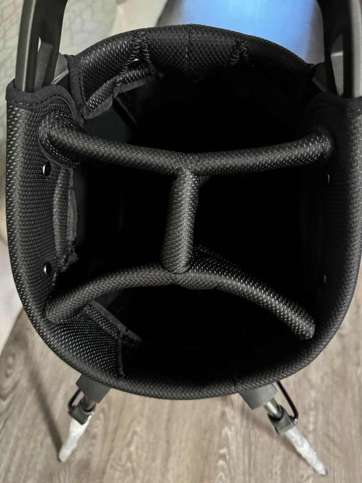 Bolsa de golf Nike Air Sport 2 resistente al agua autoportante negra blanca NUEVA Foto 3 de 4