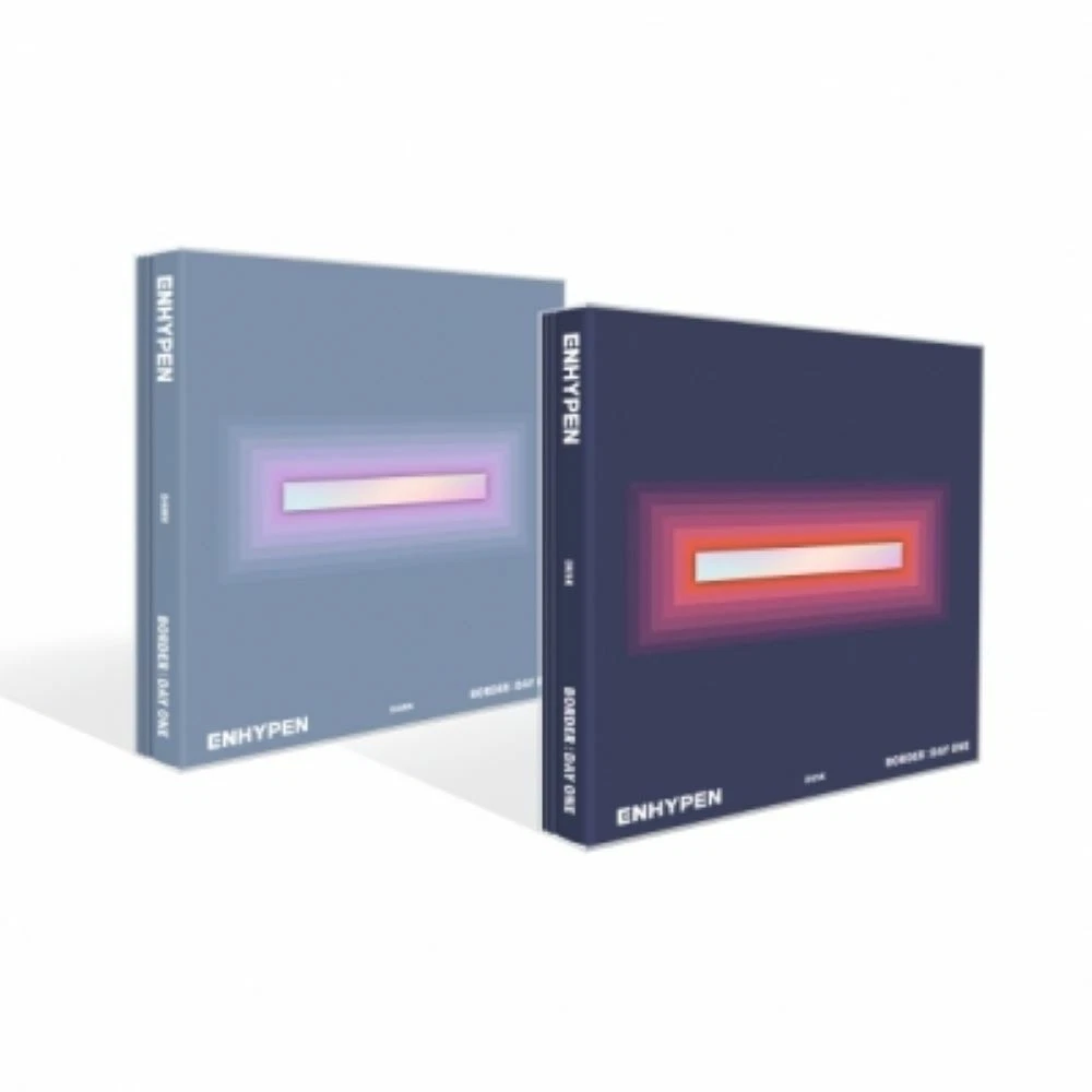 K-POP ENHYPEN Album [BORDER:DAY ONE] 2Ver SET CD+P.Book+B.Mark+8p