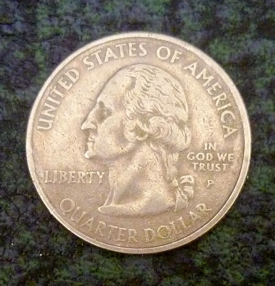 United States 2000 Millenium Quarter Dollar Virginia Mint Mark 'P' - 'VF-EF'. - Image 2 of 2