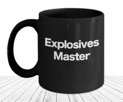 Explosives Master Mug Bomb Squad Lieutenant Fireworks Fallout King Fire Works