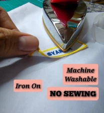 FABRIC IRON ON MENDING TAPE 18mm 5Yards-Clothing,Repair