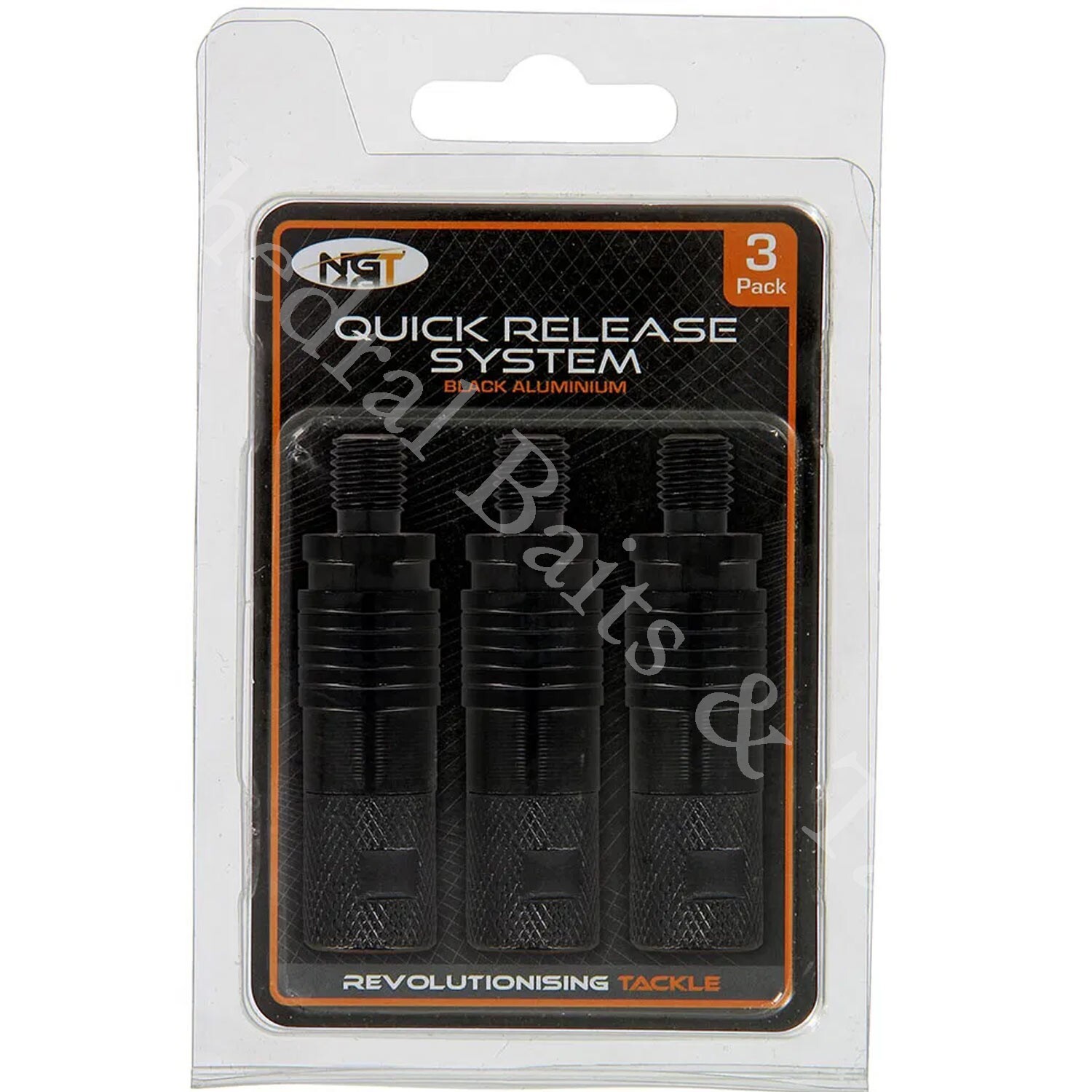 NGT Quick Release Connectors Bank Sticks Buzz Bars Bite Alarms Carp Fishing 3pk