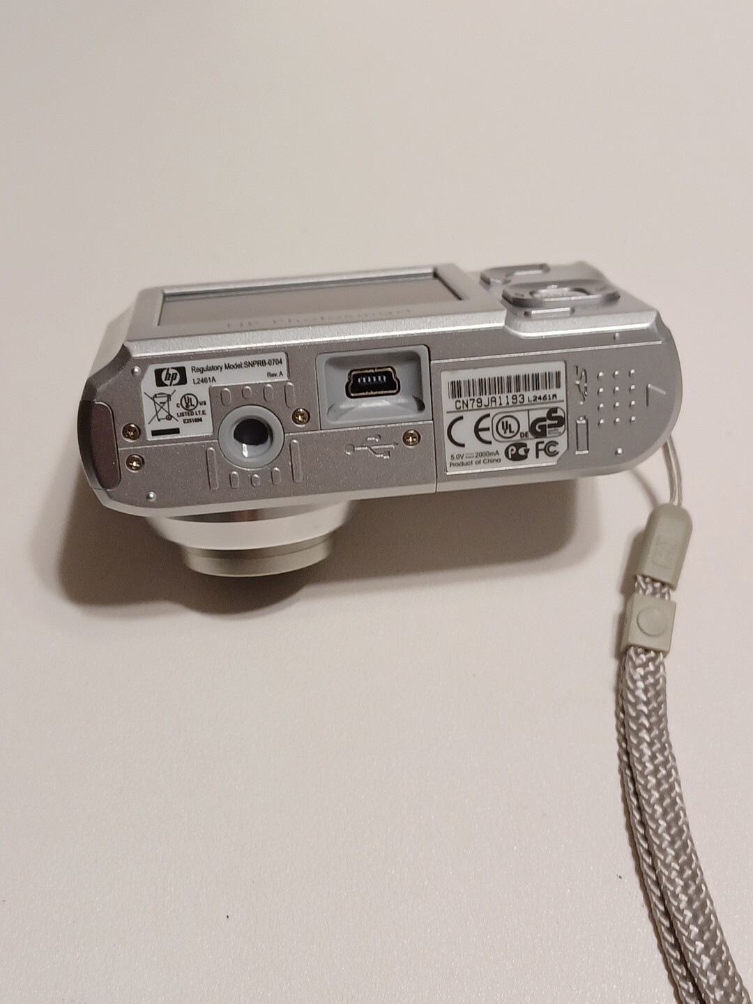 HP PhotoSmart M547 6.2MP Digital Camera Silver for sale online