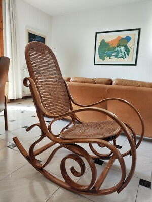 Sedia a Dondolo stile Thonet