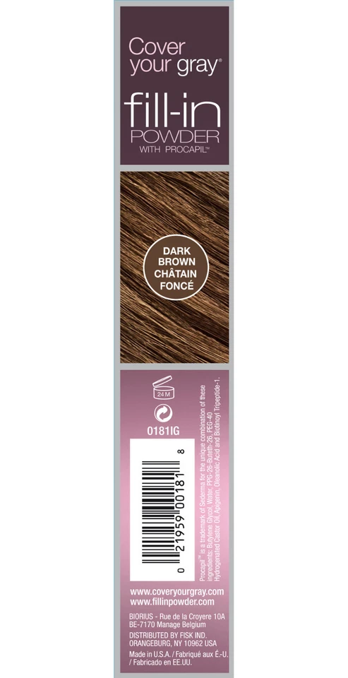 3-PACK COVER YOUR GRAY Fill-in Powder - 8 Shades! Thinning Hair, Bald Spot Cover - Image 3 of 4