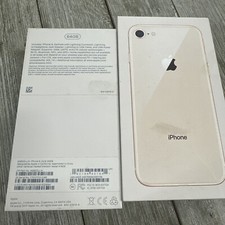 Apple iPhone 8 64GB GOLD - Retail Box Only NO Phone, Empty Box Only