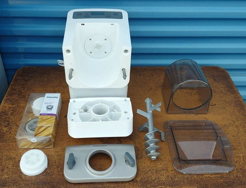 ⭐️See Video~ Philips HR2357 Advanced Automatic Pasta and Noodle Maker W/ 3 Discs