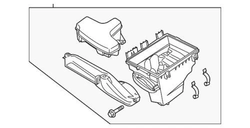 Carcasa inferior para Ford (N/P DS7Z-9A600-C)