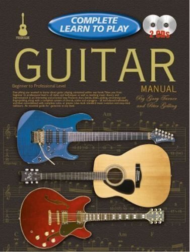 Complete Learn To Play Guitar Manual Music Tutor Book CDs Beginner to Pro '''