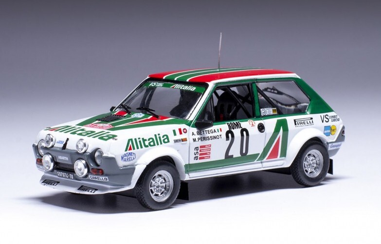 Fiat Ritmo 75 Abarth Monte Carlo 1979 Réplique IXO de Collection 1/43