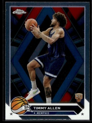 2023-24 Topps Chrome Timmy Allen RC Memphis Grizzlies