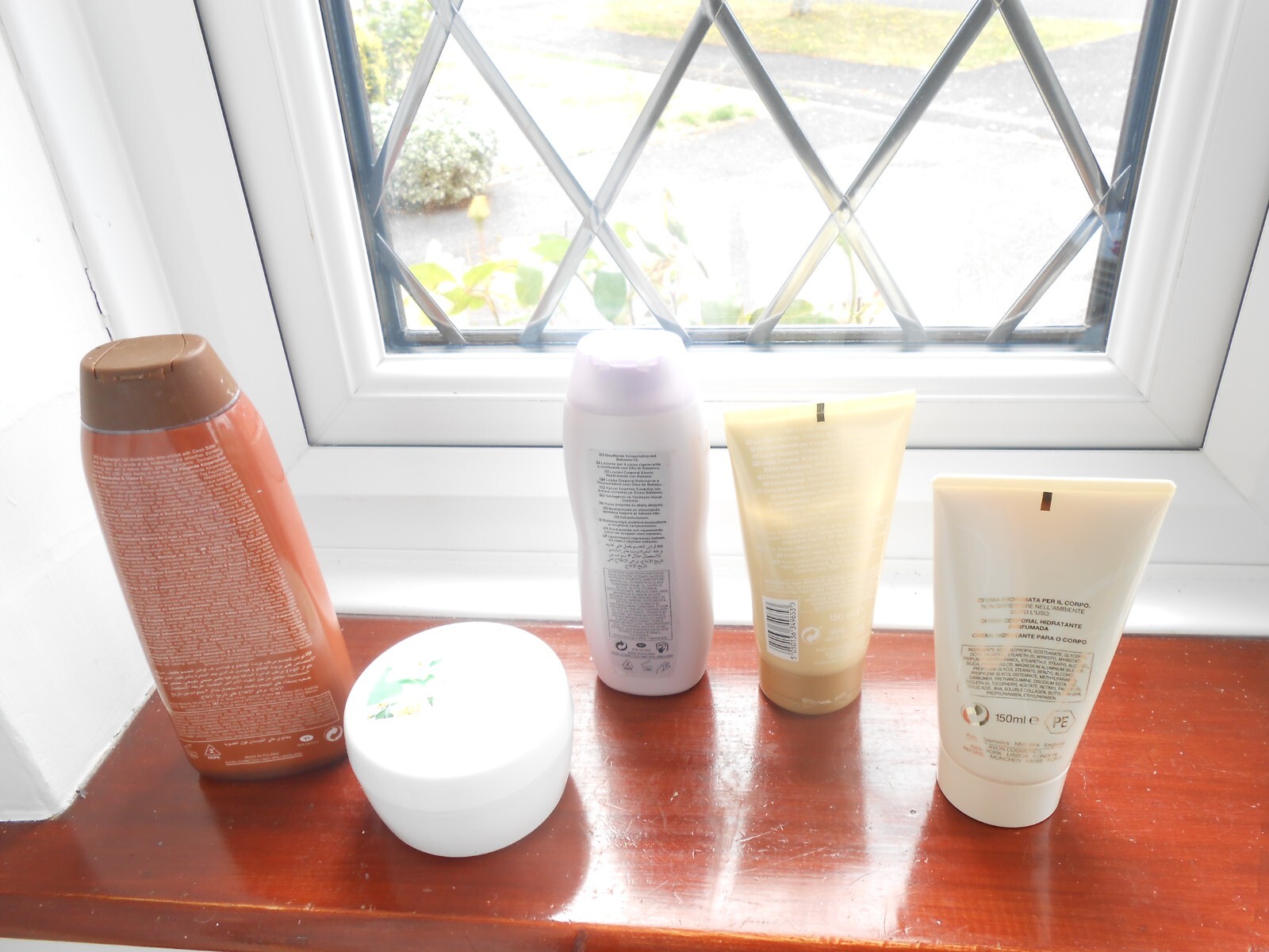 Avon body lotions x 5 lot rare pearls skin so soft attraction cocoa