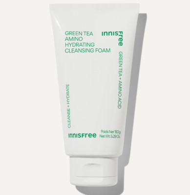 Innisfree Green Tea Amino Hydrating Cleansing Foam 150g