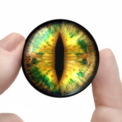 Glass Eyes Reptile Animal Taxidermy Craft Eyeballs 30mm