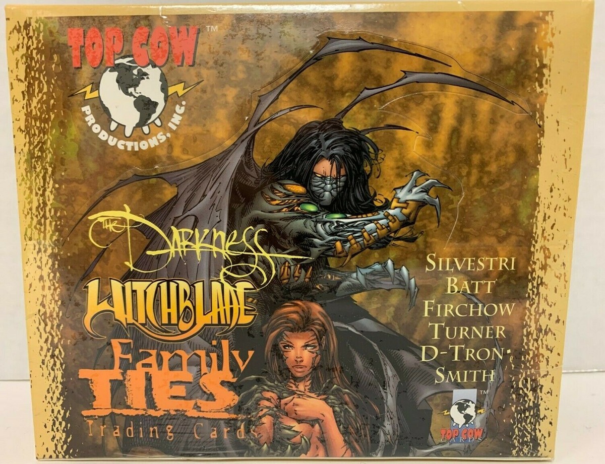 TOP COW THE DARKNESS WITCHBLADE FAMILY TIES TRADING CARDS BOX NEW