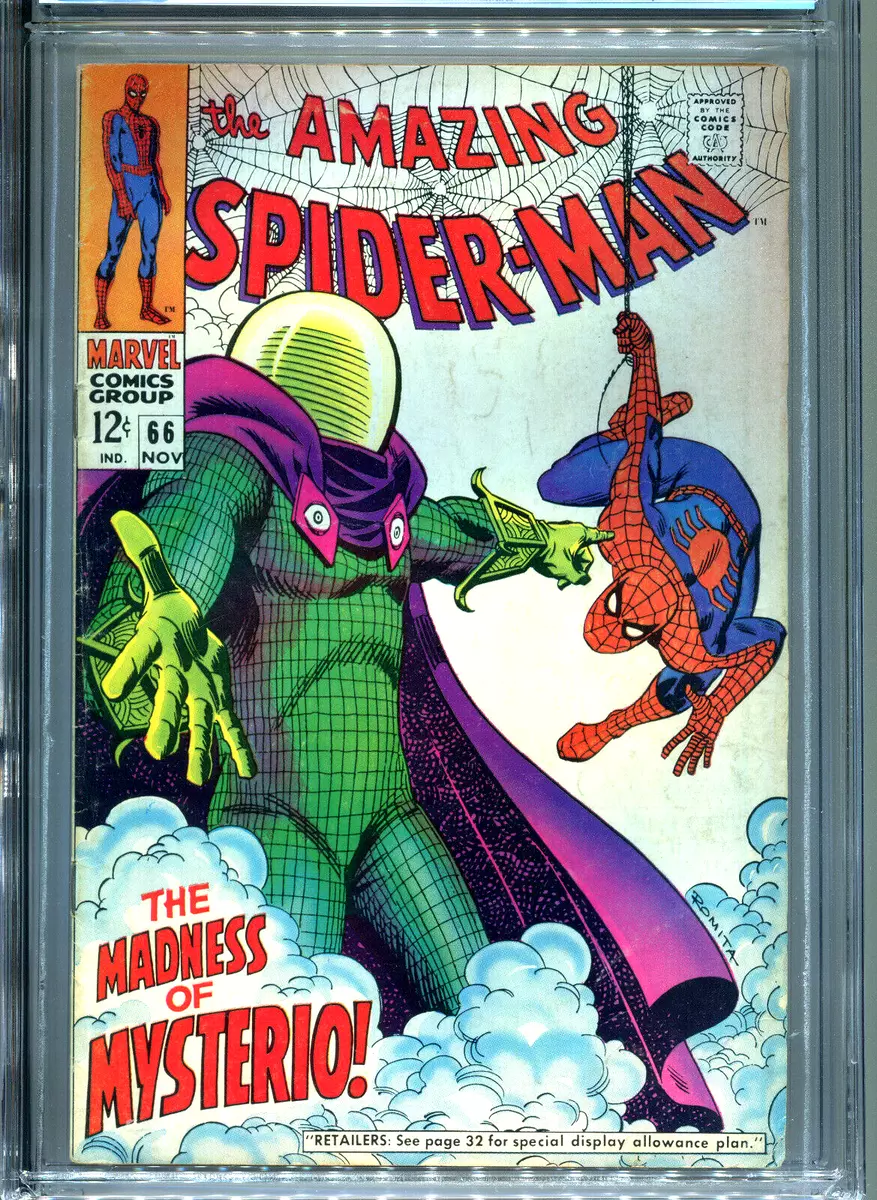 Sold at Auction: The Amazing Spider-Man No. 39. Marvel, ca. 1966. PGX 6.5  gr