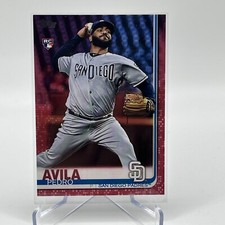 2019 Topps Update - Pedro Avila - #US115 Mother’s Day red Parallel #d /50