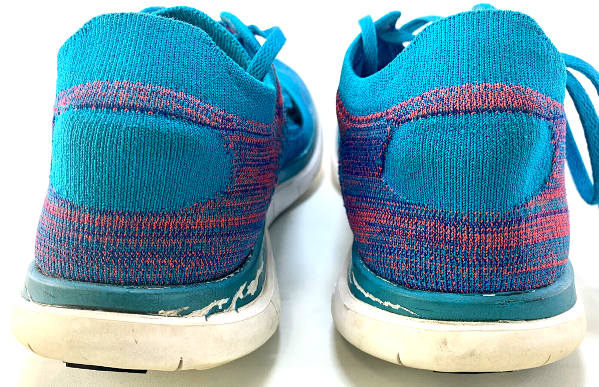 Nike Flyknit 4.0 - Blue Lagoon Crimson Running Shoes - Mens 11.5 (631053-403) d2cc2e433c53.jpg?width=3840&  main image 4